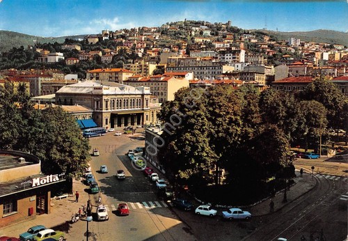 Cartolina trieste stazione - cartolina,