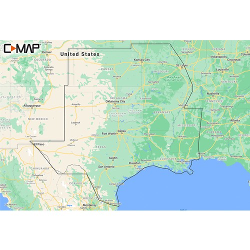 Map lakes south - lakes,