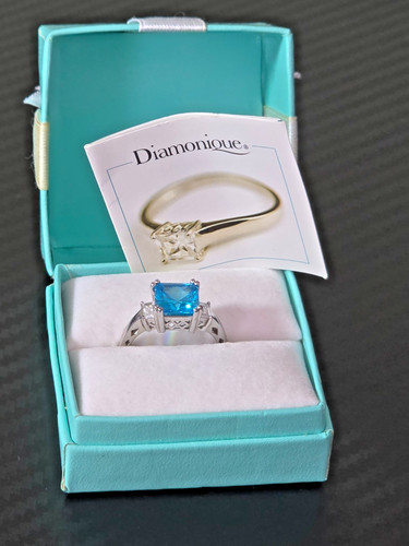 Anello diamonique dqcz - diamonique, in