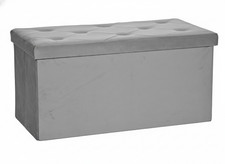 Pouf Contenitore Pieghevole in