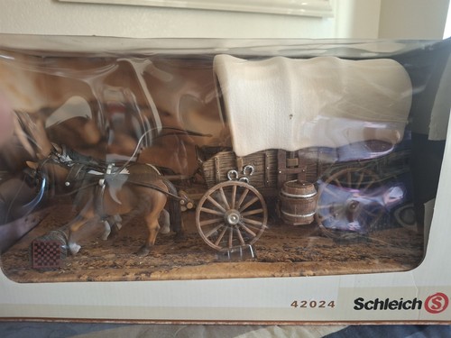 Schleich cavalli carro