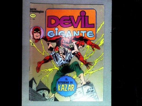 Devil gigante 8 - devil, editoriale
