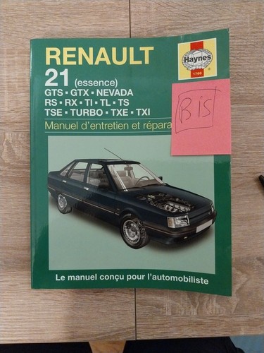 Revue technique haynes - haynes, renault