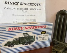 Dinky Supertoys 884 Camion Militaire Brockway avec pont de bateaux. France. 1/43