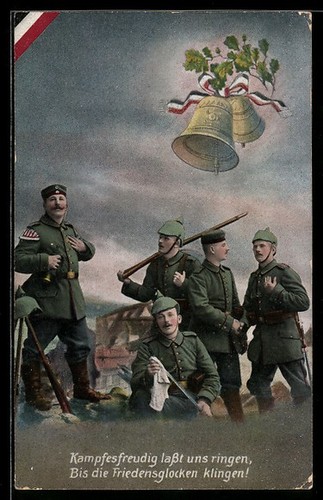 Cartolina soldati fanteria - cartolina,