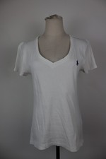 RALPH LAUREN SPORT DONNA MAGLIA COTONE TG. L WOMAN COTTON T-SHIRT CASUAL LOGO