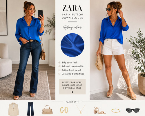Zara blouse - zara,