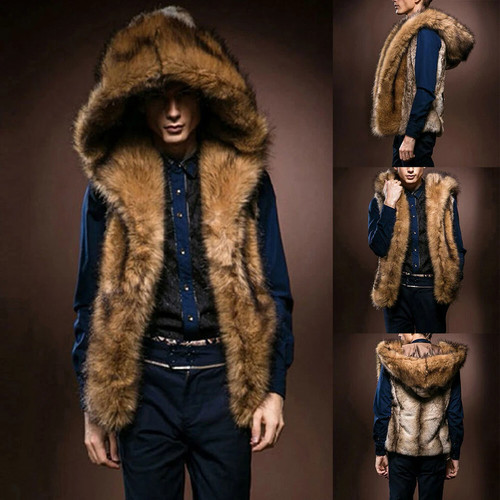 Cappotto uomo pelliccia - , di