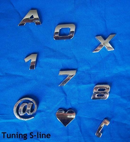 Lettere adesive - lettere,