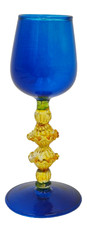 CALICE ORNAMENTALE IN VETRO