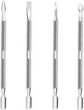 Set Di 4 Spingi Cuticole E Tagliacuticole Kit Spingi Cuticole per Pelle Morta St