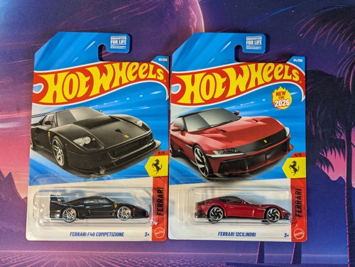 2026 hot wheels ferrari - wheels,