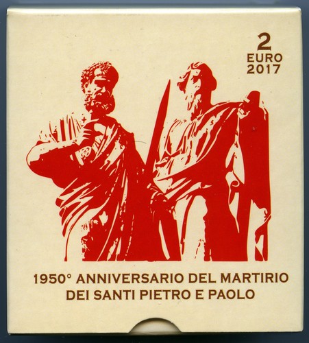Vaticano euro proof 2017 - vaticano,
