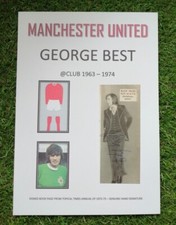 GEORGE BEST MANCHESTER UNITED