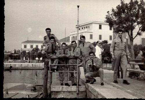 Foto gruppo militari - di,