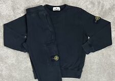 Maglione e joggers tuta junior Stone Island originale nero, bambini età 7-8 anni