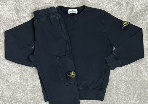 Stone island junior tuta set - island,