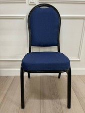 10 SEDIE POKER MODELLO CLARA, COLORE NERO O BLU - BAR - HOTEL - ALBERGO 