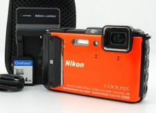Nikon Coolpix AW130 arancione 16,0 megapixel fotocamera digitale impermeabile Giappone 1482