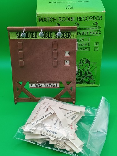 Subbuteo tabellone segnapunti