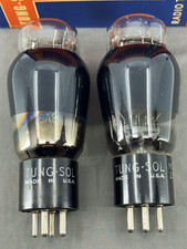 Coppia tubi vetro nero