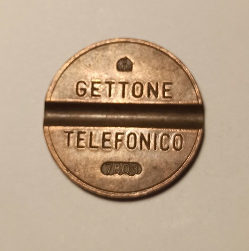 Gettone telefonico 7803 raro - 7803,