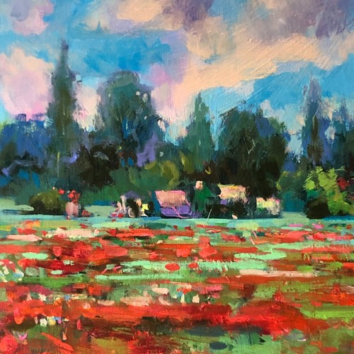 Quadro poppy land opera - land,