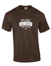 Shirt cotone marrone - t-shirt,
