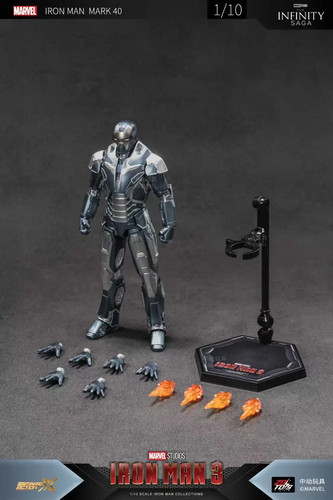 Action figure marvel iron man - action,