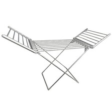 Stendibiancheria Elettrico Riscaldato Stendibiancheria Pieghevole...