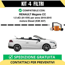 Kit 4 Filtri Tagliando per