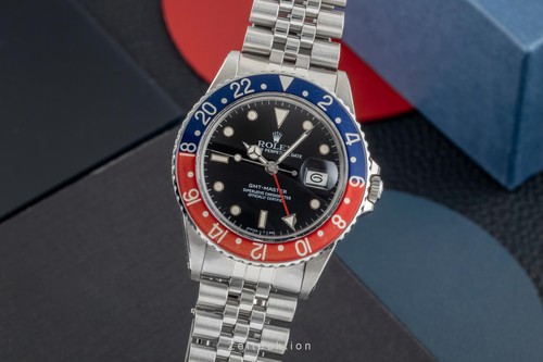 Rolex gmt master pepsi - pepsi, acciaio