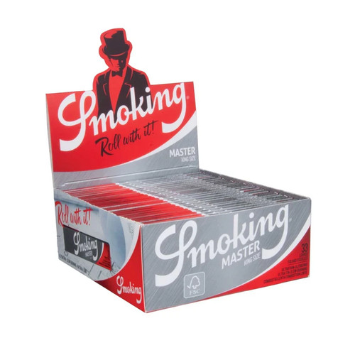 Cartine smoking master argento - cartine,