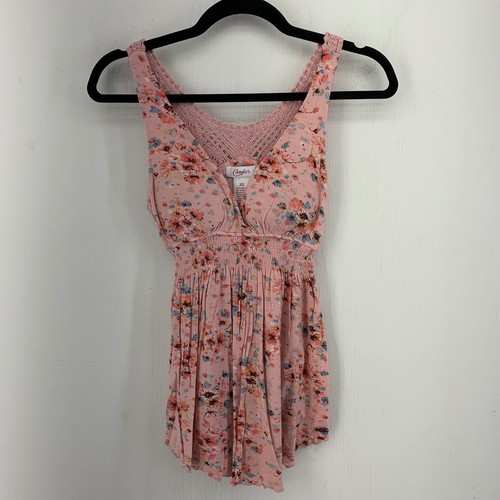 Canotta babydoll rosa