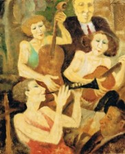 REMO SQUILLANTINI - OLIO SU