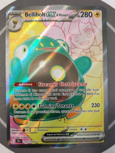 Carta pokemon bellibolt di - carta,