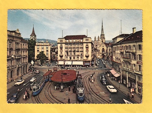 Zurigo paradeplatz viaggiata - paradeplatz,