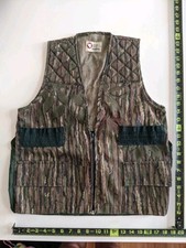 Gilet da caccia sportivo vintage grande Realtree mimetico tiro mimetico mimetico