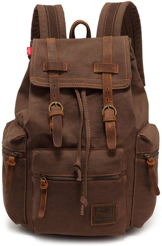 Zaino vintage tela alta - in,