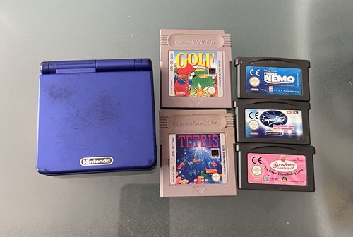 Gameboy advance blu - gameboy,