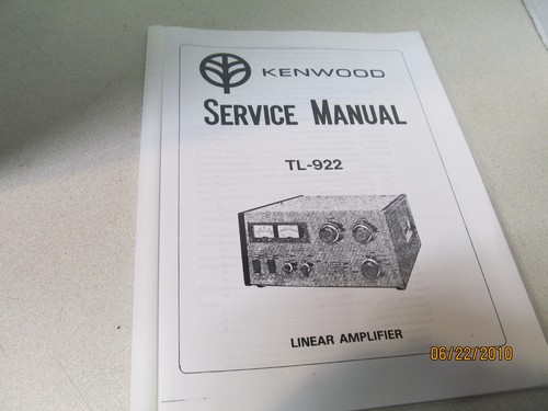 Manuale kenwood tl922 - manuale,