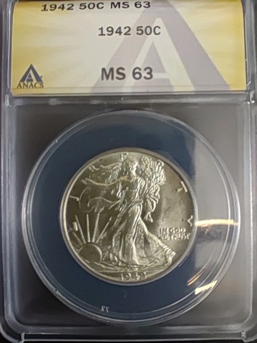 Mezzo dollaro 1942 - mezzo, walking