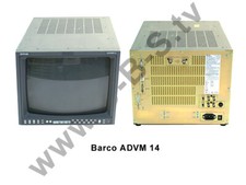 Barco ADVM 14 Broadcast 14" Monitor CRT (Retrò Gaming)-Testato dal Rivenditore