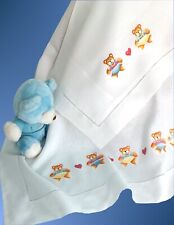 Lenzuolo Culla Ricamato a mano