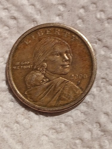 Moneta rara 2000 sacagawea - moneta, p