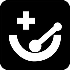 Adesivo decalcomania vinile parete finestra simbolo internazionale farmacia