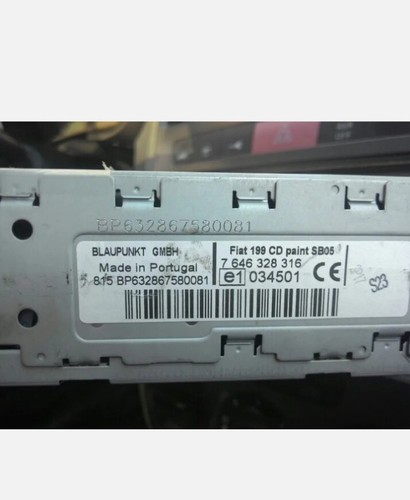 Fiat radio code - radio,