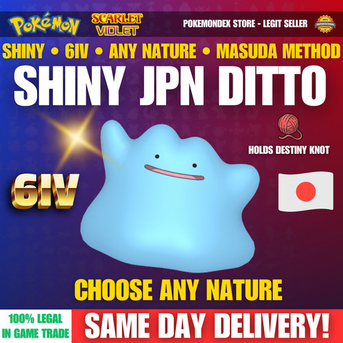 6iv shiny ditto scegli - ditto, ✨scegli