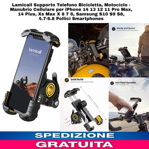 Supporto telefono manubrio - telefono, x