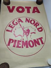 Manifesto "Vota Lega Nord
